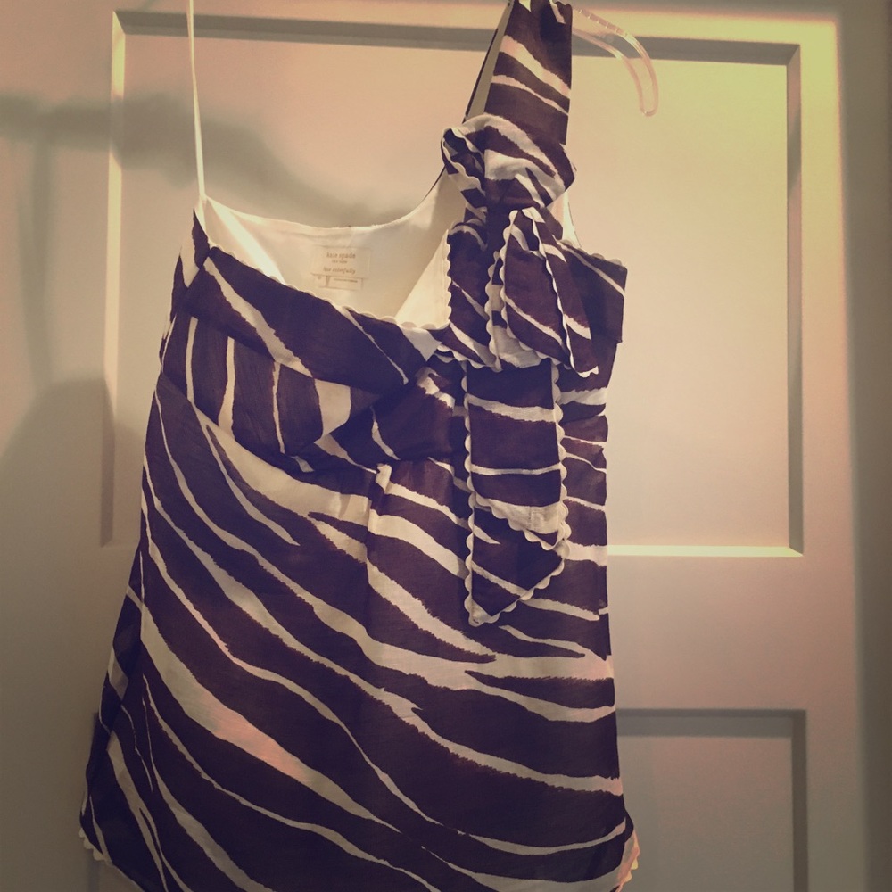 Kate Spade One Shoulder Top